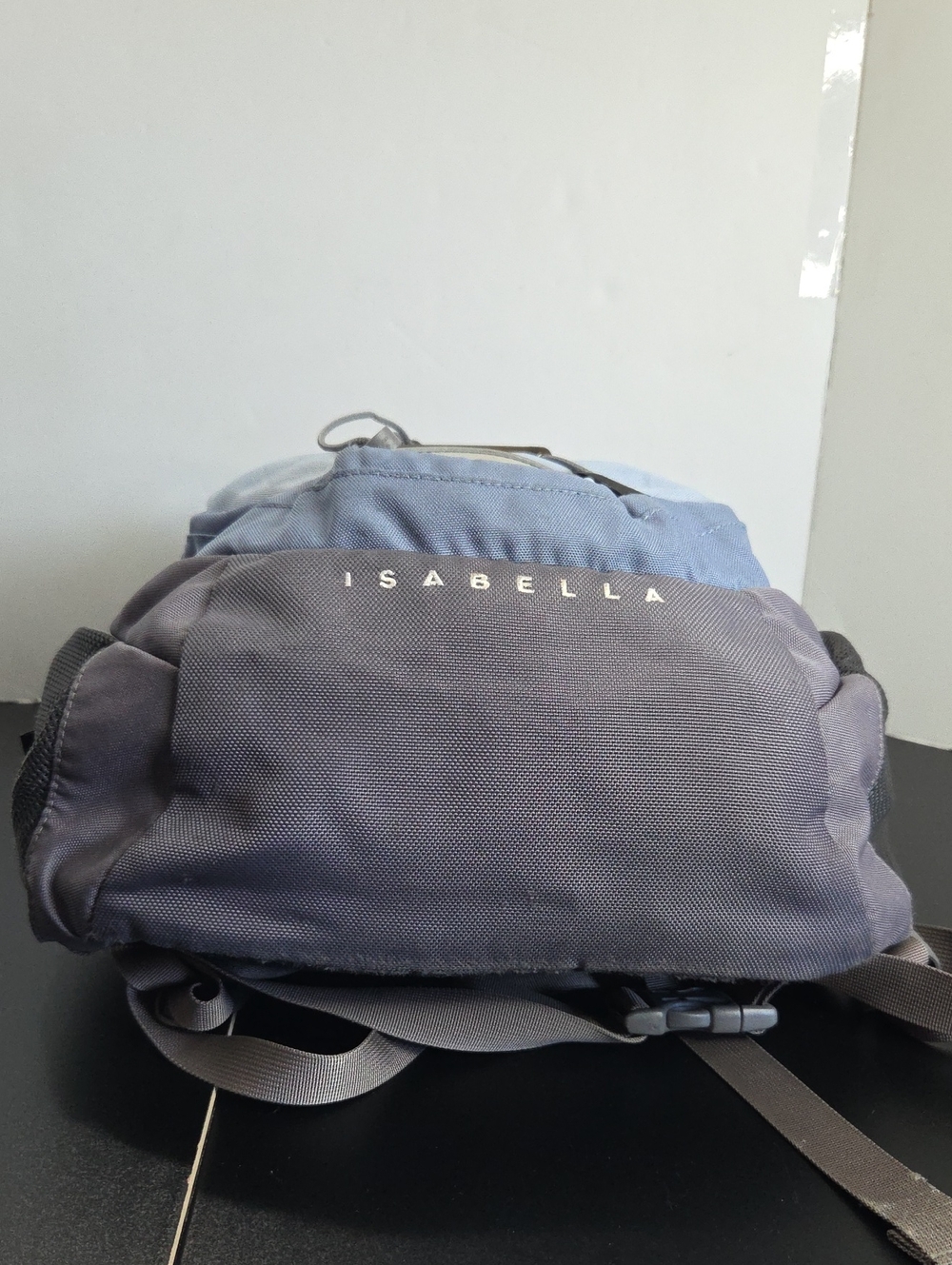 The North Face Isabella Light Blue and Gray Backpack - Picture 6 of 16